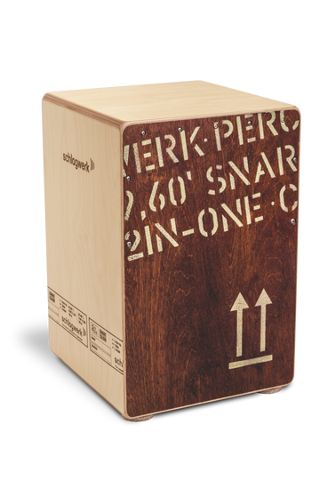 CP403 Red - 2 In One Snare Cajon - Medium - Red