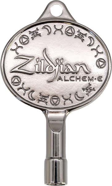 Zildjian ZXDK0011 Clé D'accordage Batterie Black Chrome Avec Logo Alchem-E