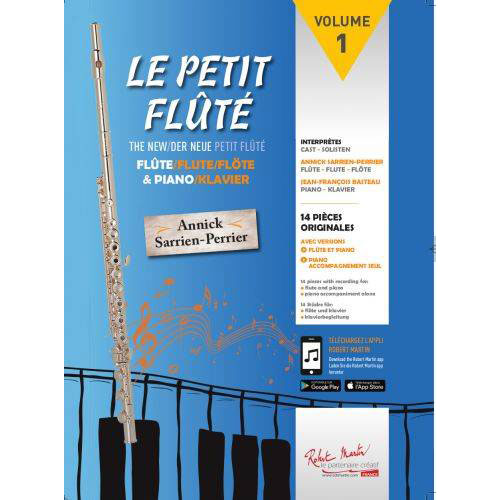 Méthodes et partitions flûte traversière Robert Martin