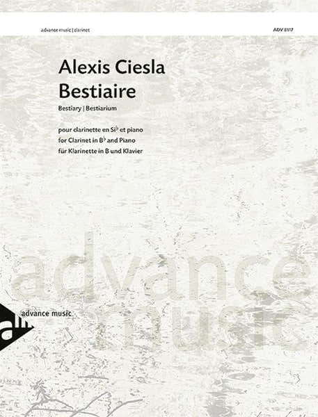 Ciesla Alexis - Bestaire - Clarinette & Piano