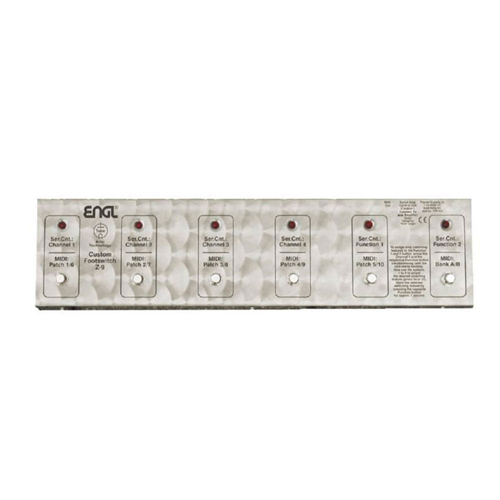 Engl Z-9 Footswitch 6 Fonctions Midi 10 Presets
