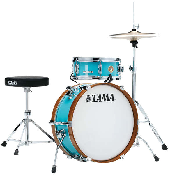 Tama CLUB-jam Mini Mersawa / Hybrid Jazz 18 Aqua Blue