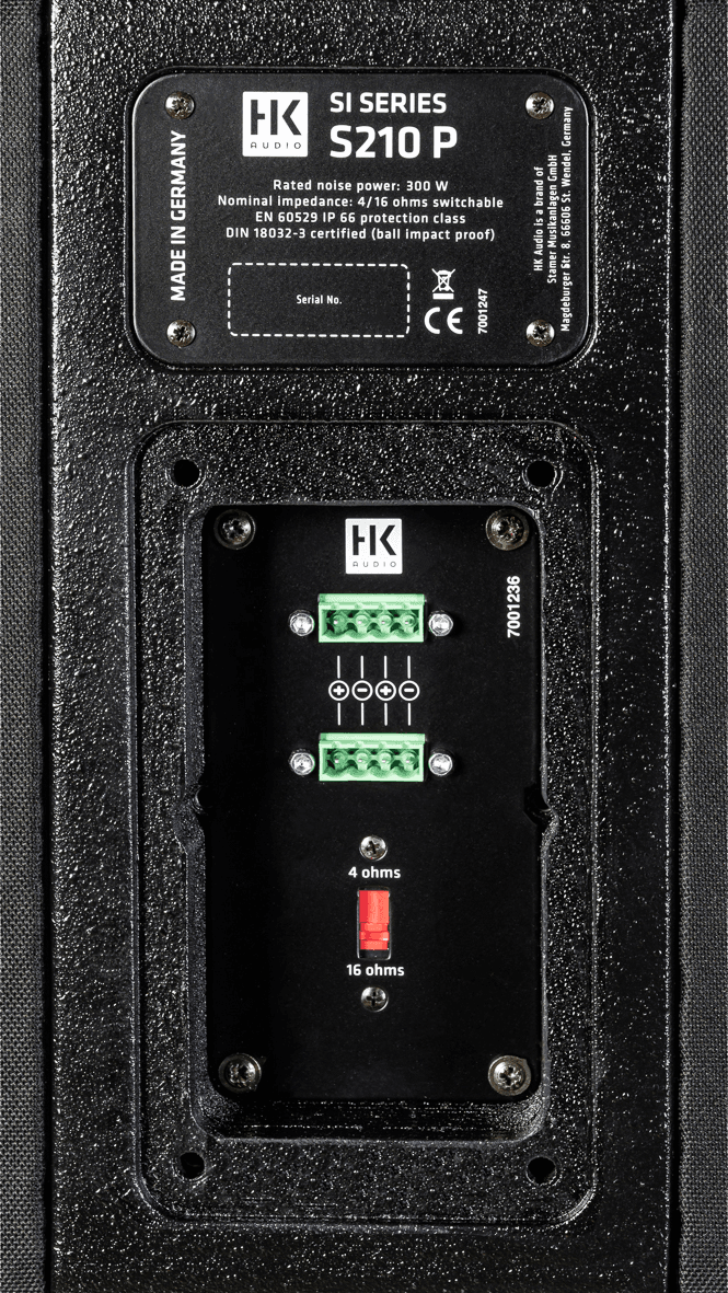 SP210V - Caisson De Basse Passif