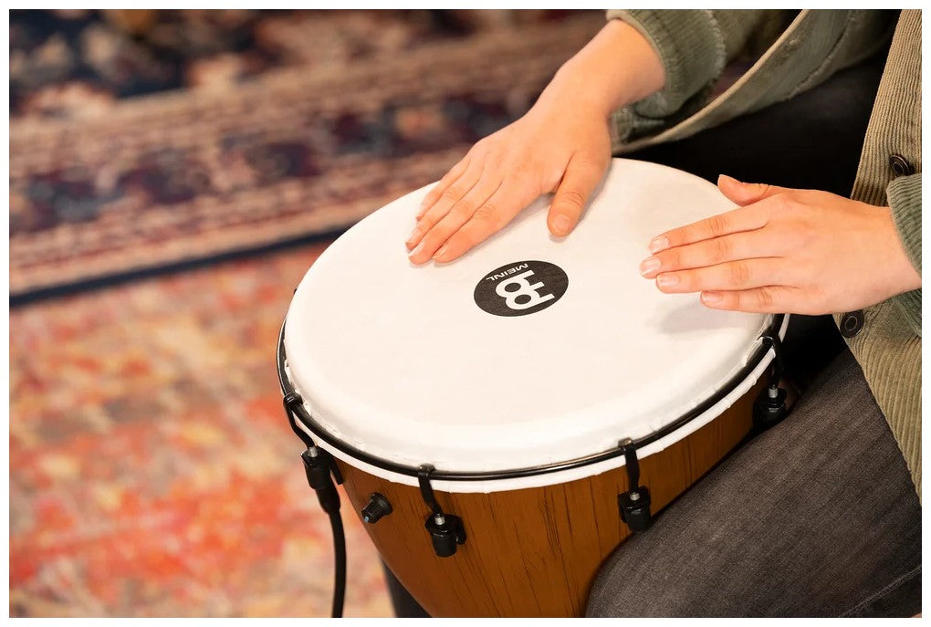 12 Pickup Alpine Series Djembe Synthetic Head Barnwood