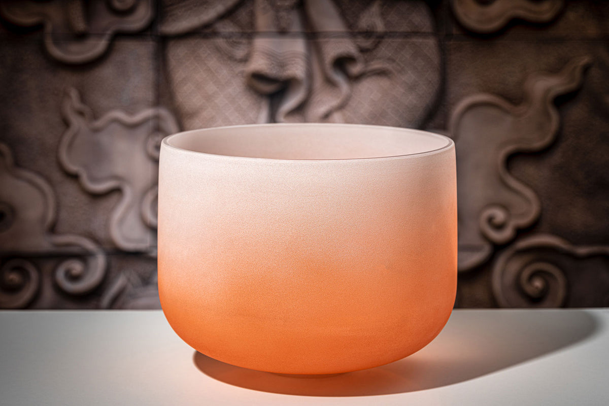 Singing Bowl Sonic Cristal 13" Orange