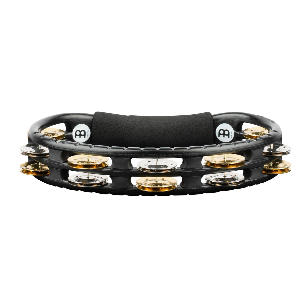 TMT1MBK - Tambourin Abs DEMI-lune Noir