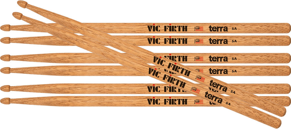 Vic Firth Pack 4 Paires 5A American Classic Terra