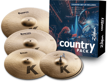 K0801C - Pack Cymbales Country K-Series