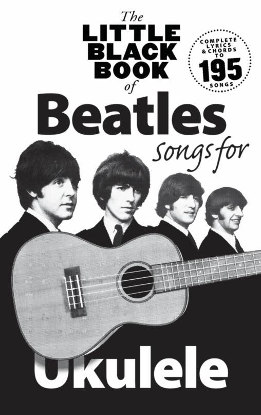Hal Leonard The Little Black Book Of Beatles Songs For Ukulele - Version anglaise