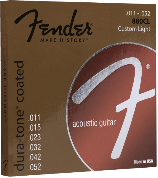 Dura-tone Coated 80/20 Bronze Wound 11-52