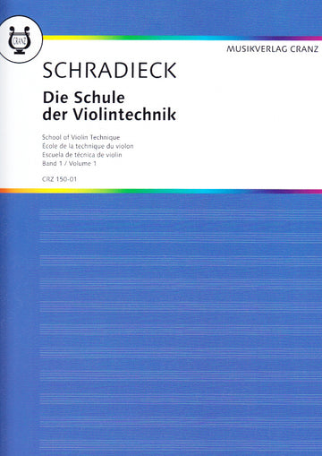 Schradieck - Ecole De La Technique Du Violon Vol. 1