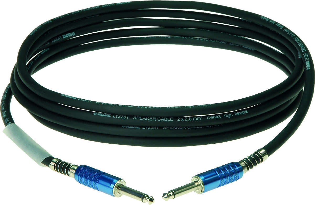 HAUT-parleur Superior 2 X 2,5 Mm Noir 1 M Jack Jack