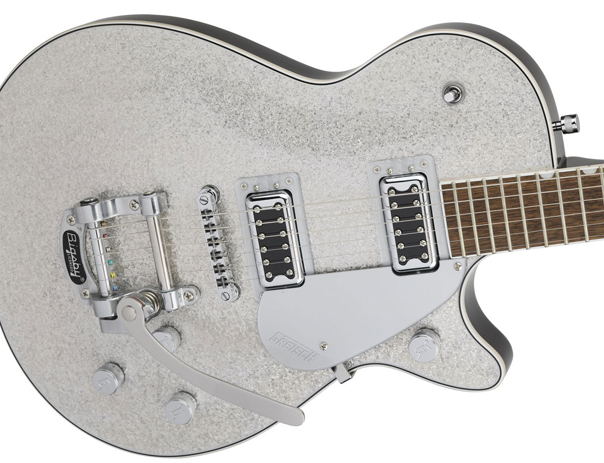 G5230T Electromatic Sparkle Jet Ft Single-Cut With Bigsby Lrl Silver Sparkle