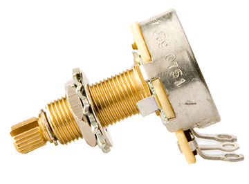 500K Ohm Audio Taper Potentiometer Long Shaft