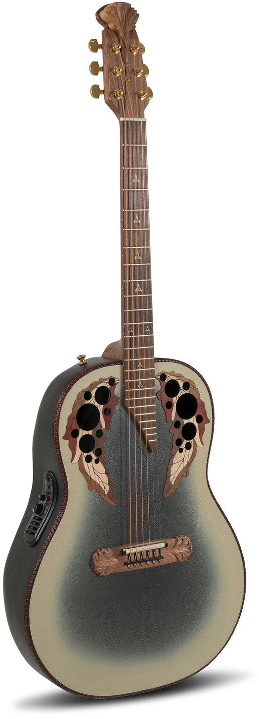 1687GT Deep Non-Cutaway Reverse Beige Burst 1687GT-7-G