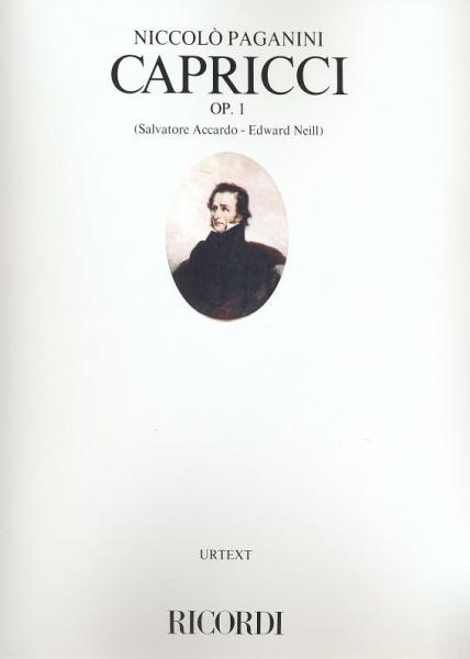Paganini N. - 24 Capricci Op. 1 - Violon