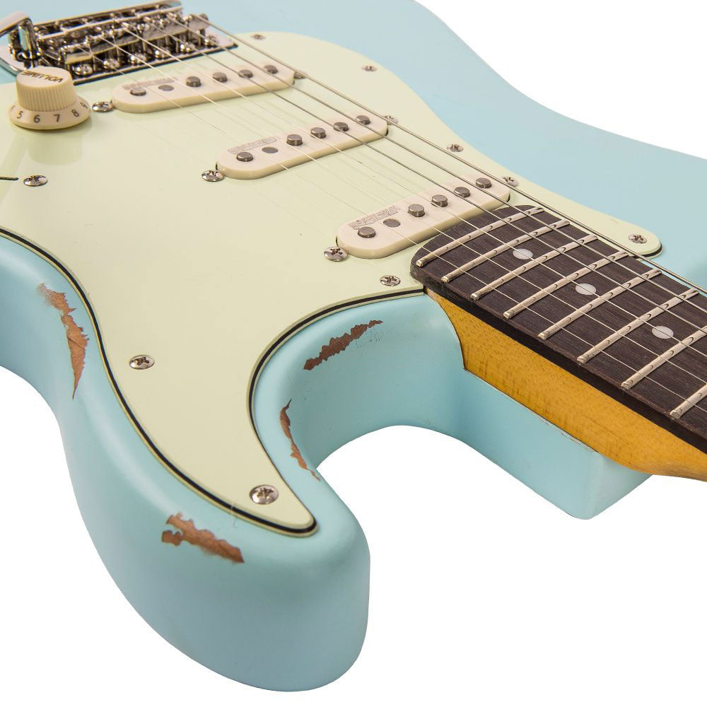 V6Mrlb Distressed Laguna Blue