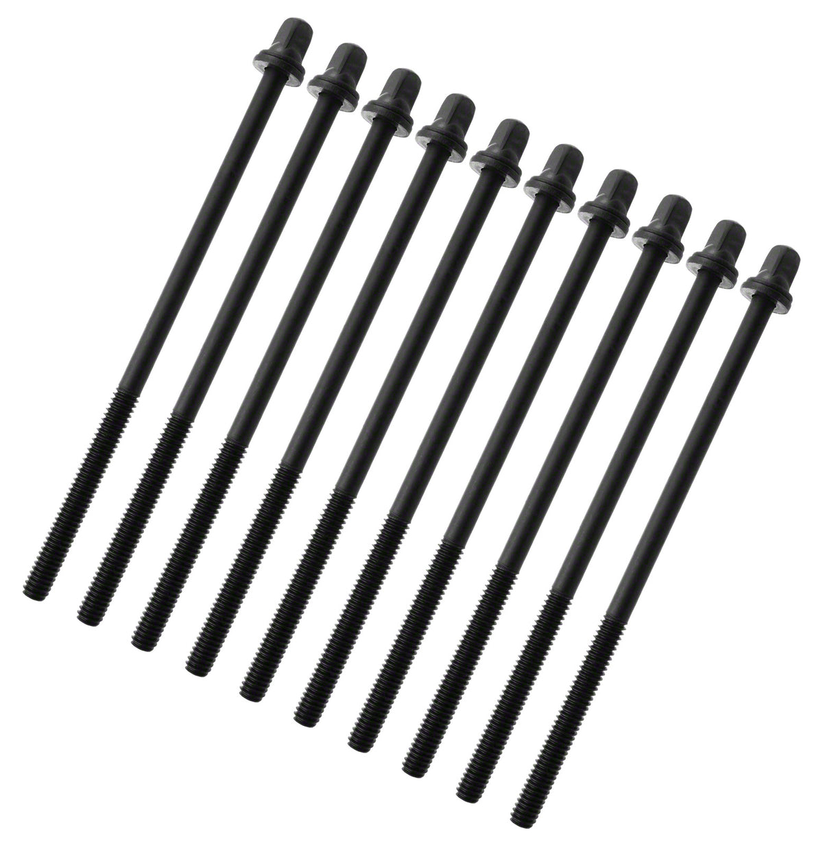 Tirant 110mm Noir Avec Rondelle - Filetage 7/32" (X10)