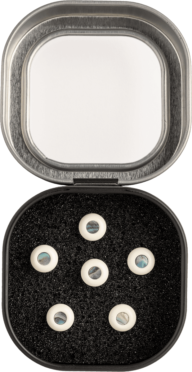 Set Chevilles Liquid Metal Os Paua