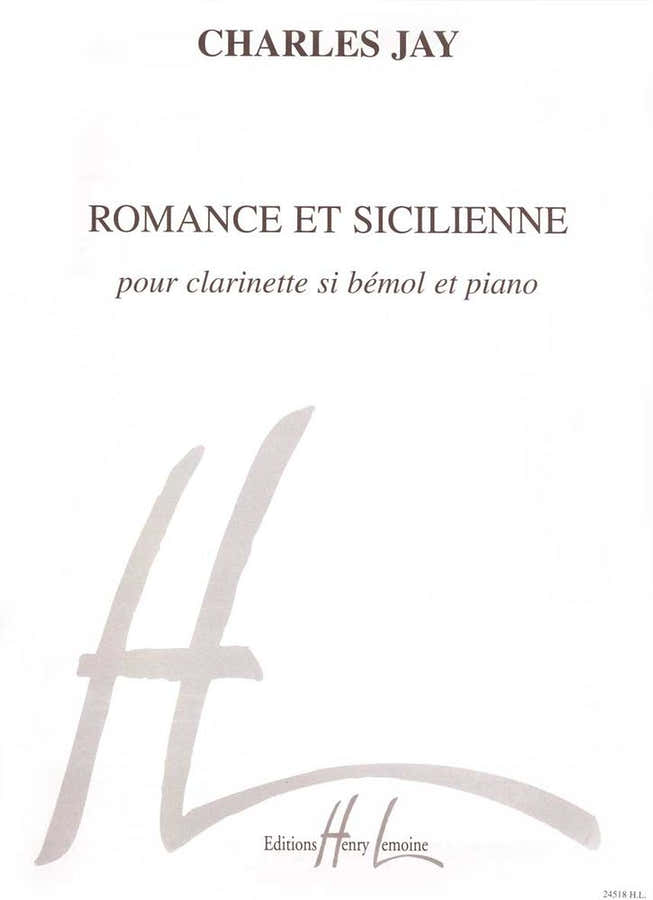 Jay Charles - Romance Et Sicilienne - Clarinette Piano