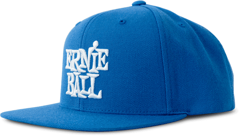 Ernie Ball Casquette Bleu Logo Eb Blanc
