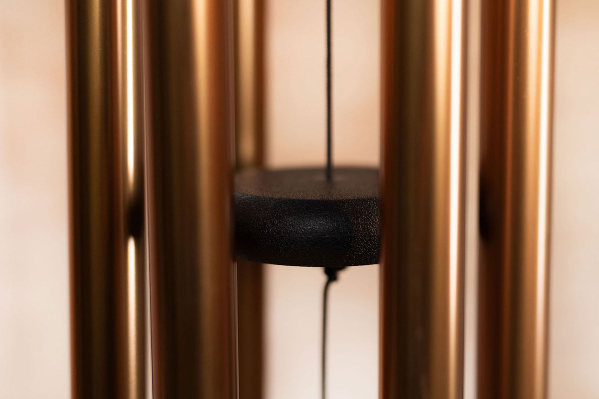 Chimes Sonic Energy Moon 32" Bronze