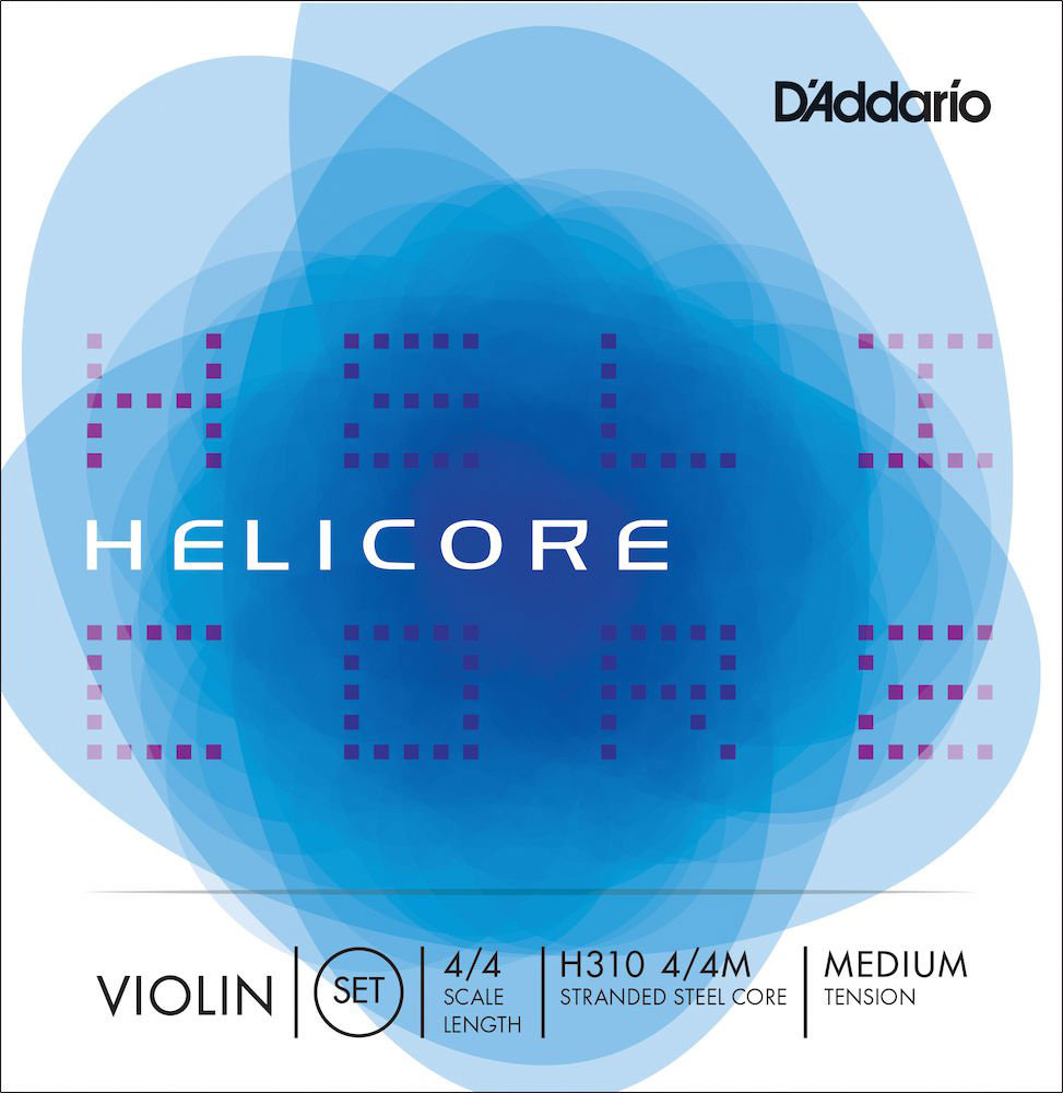 D'ADDARIO 4/4 Helicore Violon Jeu De Cordes Medium