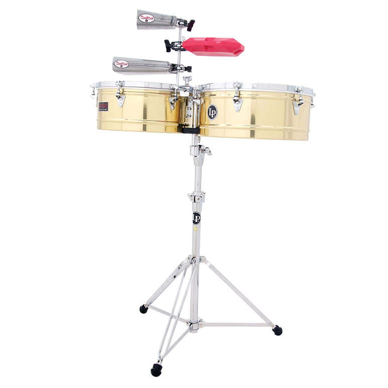 LP1415-B - 14" Et 15" Timbales Prestige Solid Brass