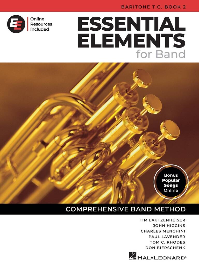Hal Leonard Essential Elements For Band Vol.2 - Clé de sol T.C. - Baryton Euphonium Saxhorn