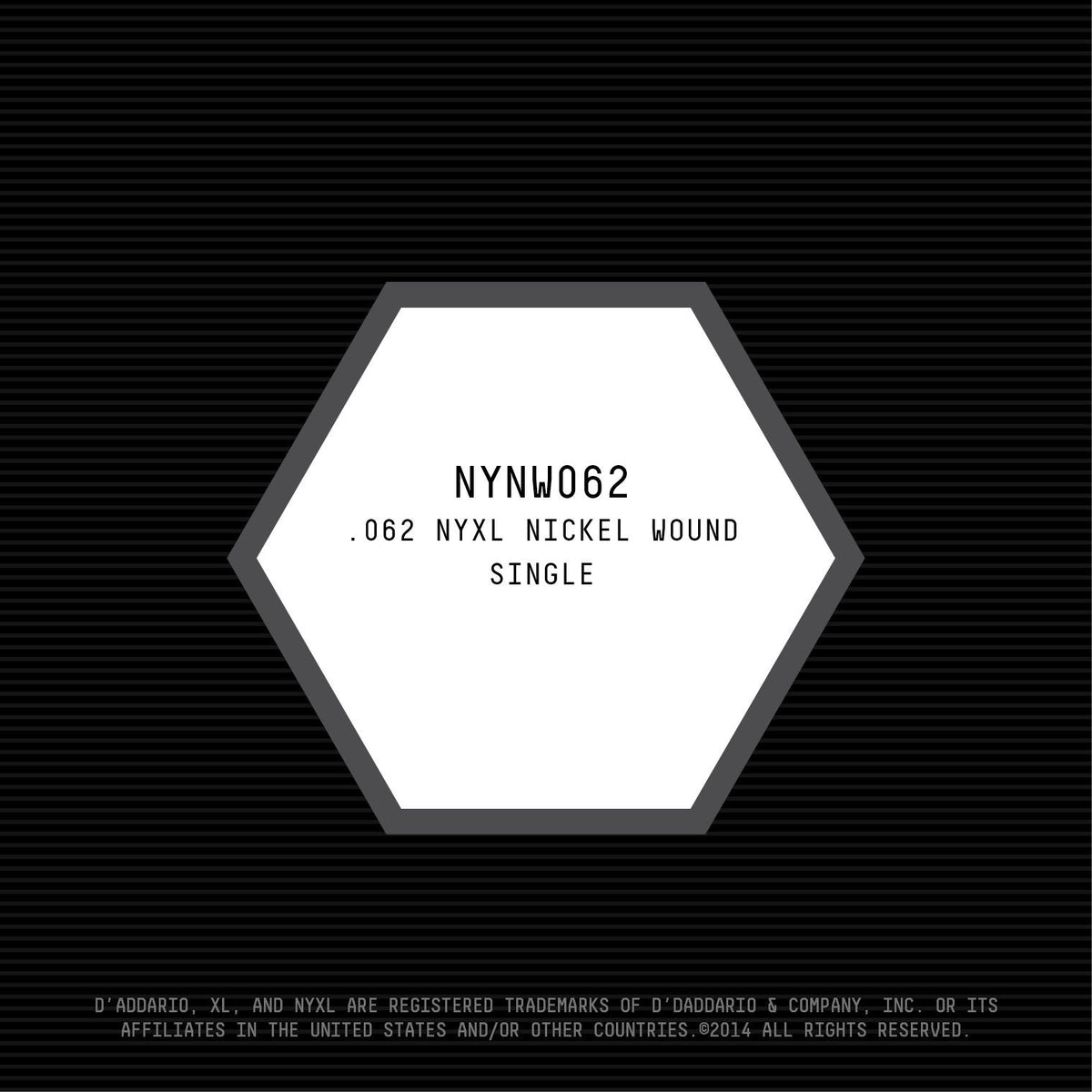 NYNW062 Corde Nickel Wound Tirant 62