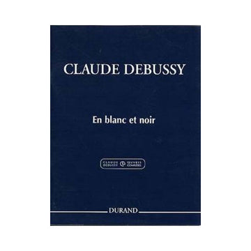 Debussy C. - En Blanc et Noir - 2 Pianos