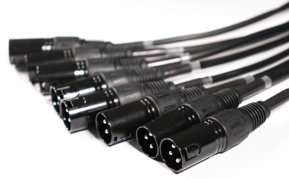 Boitier de Scène 8 Entres XLR 15 M