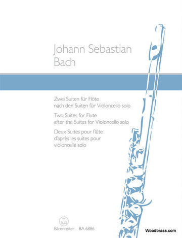 Bach J.S. - Two Suites For Flute BWV 1007 & 1009