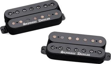 Humbucker 7 Cordes Black Winter Kit Noir