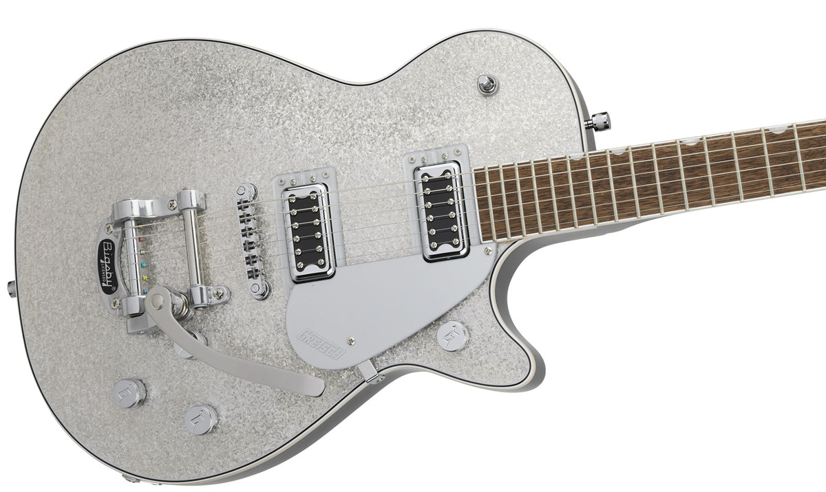 G5230T Electromatic Sparkle Jet Ft Single-Cut With Bigsby Lrl Silver Sparkle