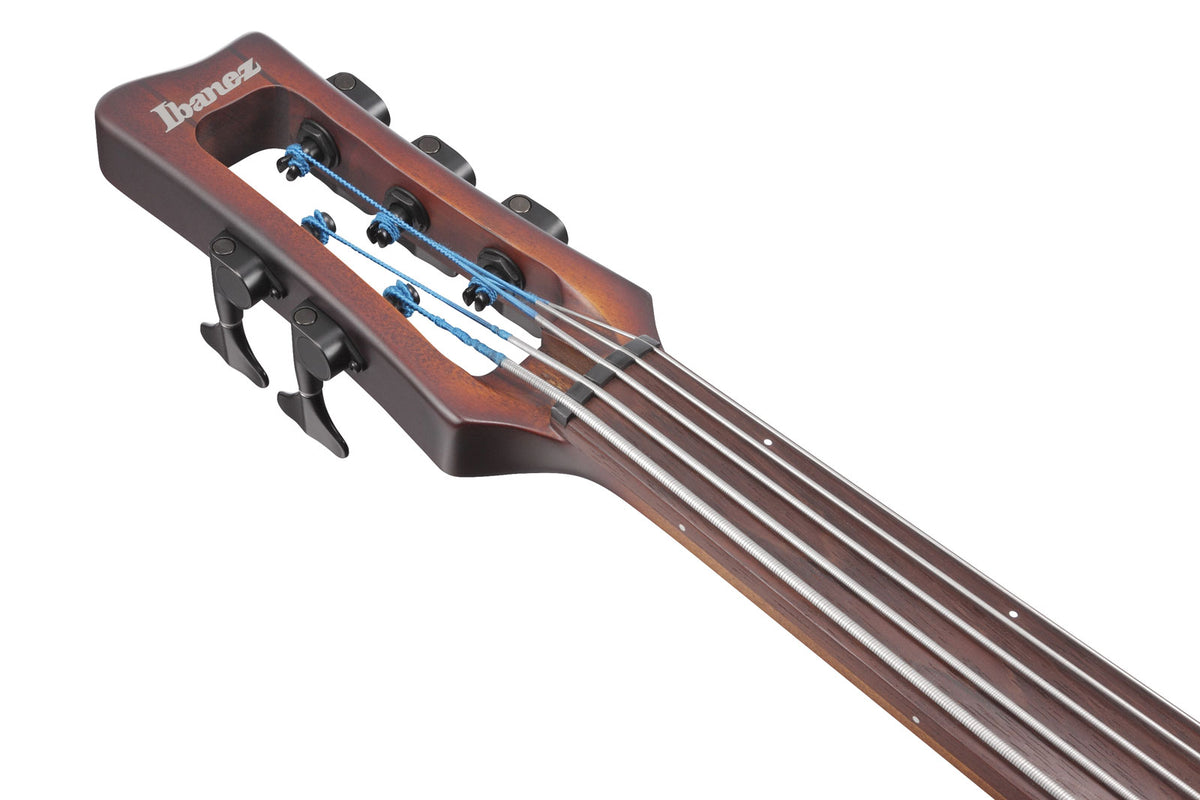 UB805-mob Mahogany Oil Burst Upright Bass Workshop