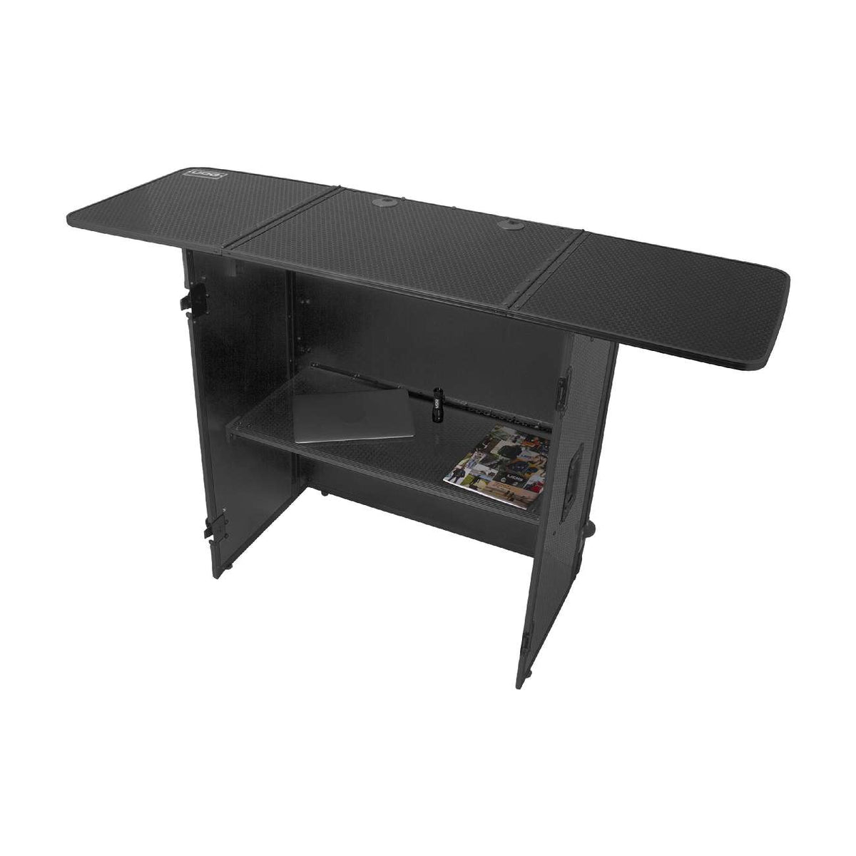 U 91049 BL2 - Flight Case Table DJ Black