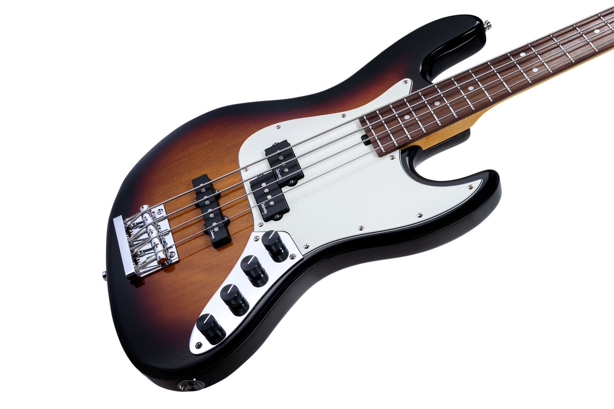 Metroexpress Hybrid PJ 4 Tobacco Burst,Rosewood