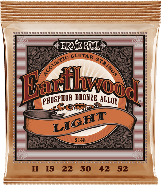 Ernie Ball 2148 Earthwood 11-52 Phosphore Bronze