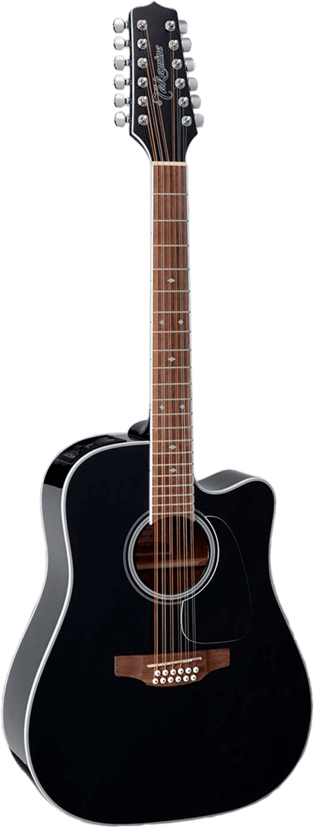 GD38ce Black 12 Cordes + Housse