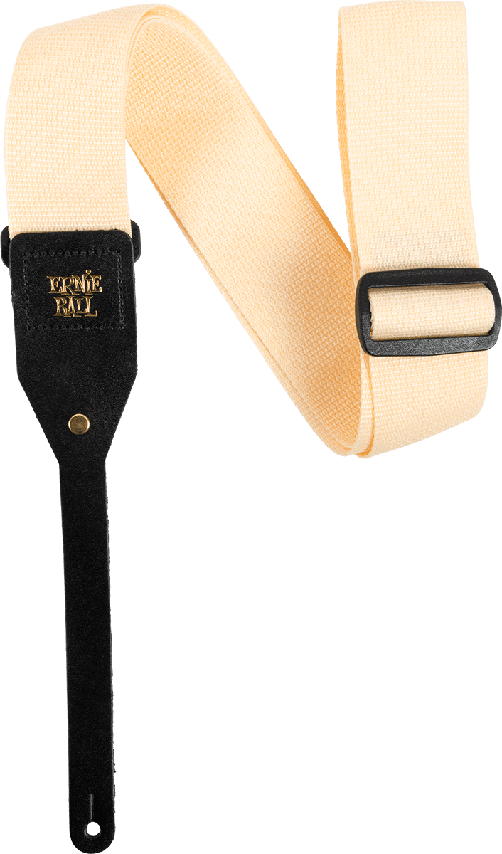 Sangle Polypro Crème pour Guitare Acoustique