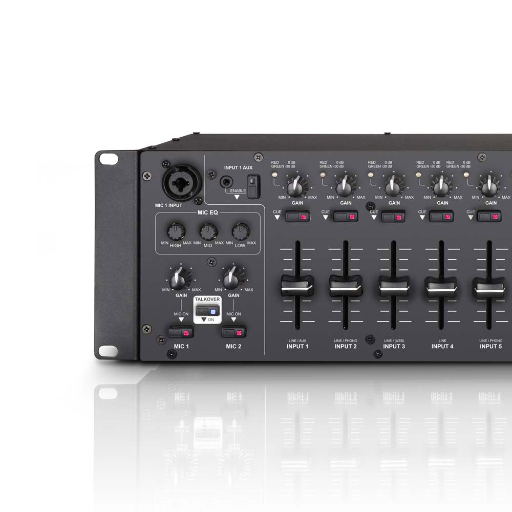 Zone 624 - Mixeur 4 Zones Rackable 3 U