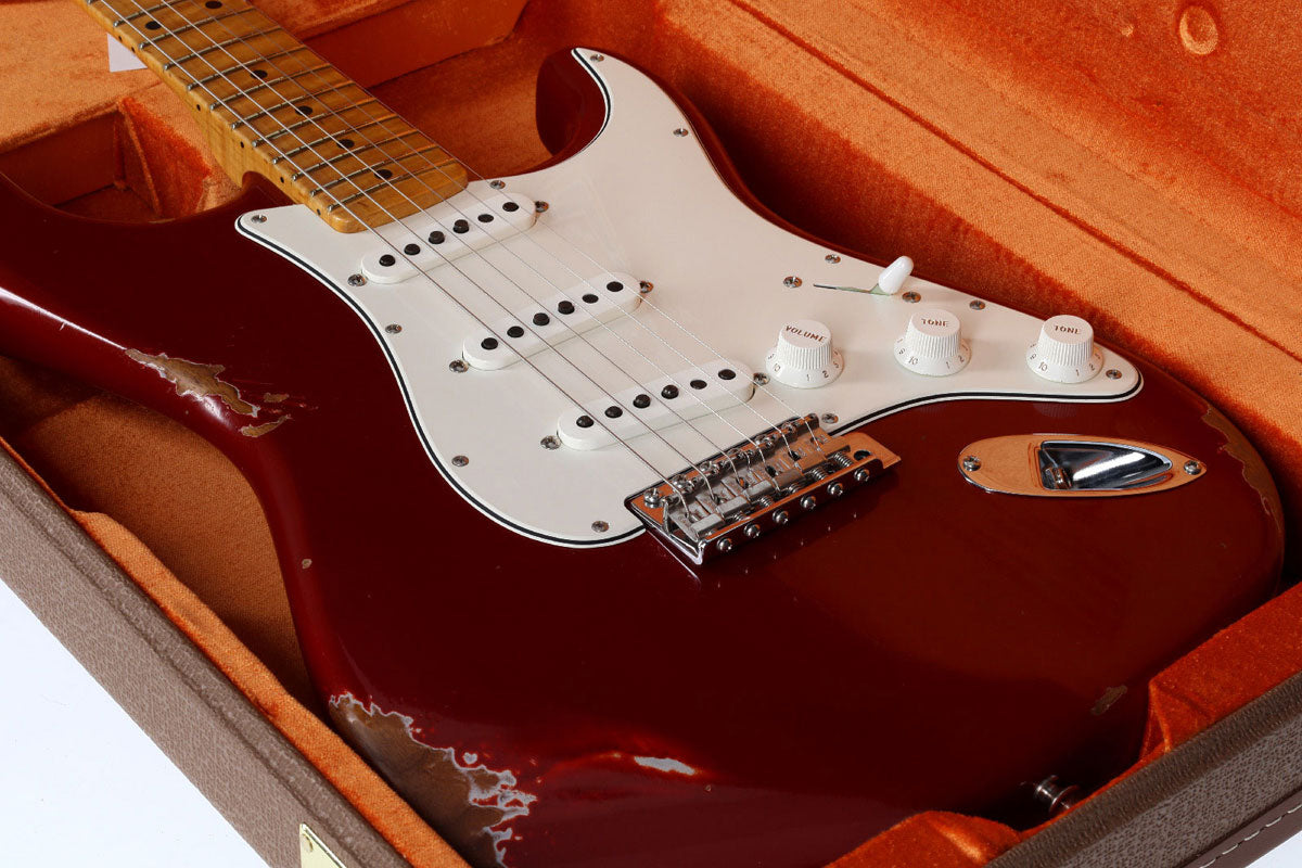 Stratocaster 60 Closet Classic Relic MN Bright Amber Metallic #CZ586908