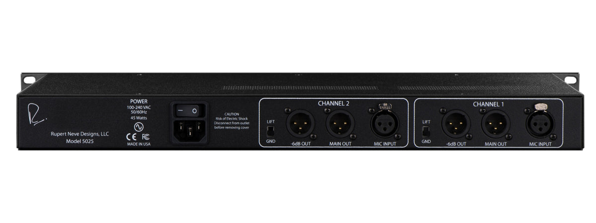5025 Dual Shelford Mic Preamp