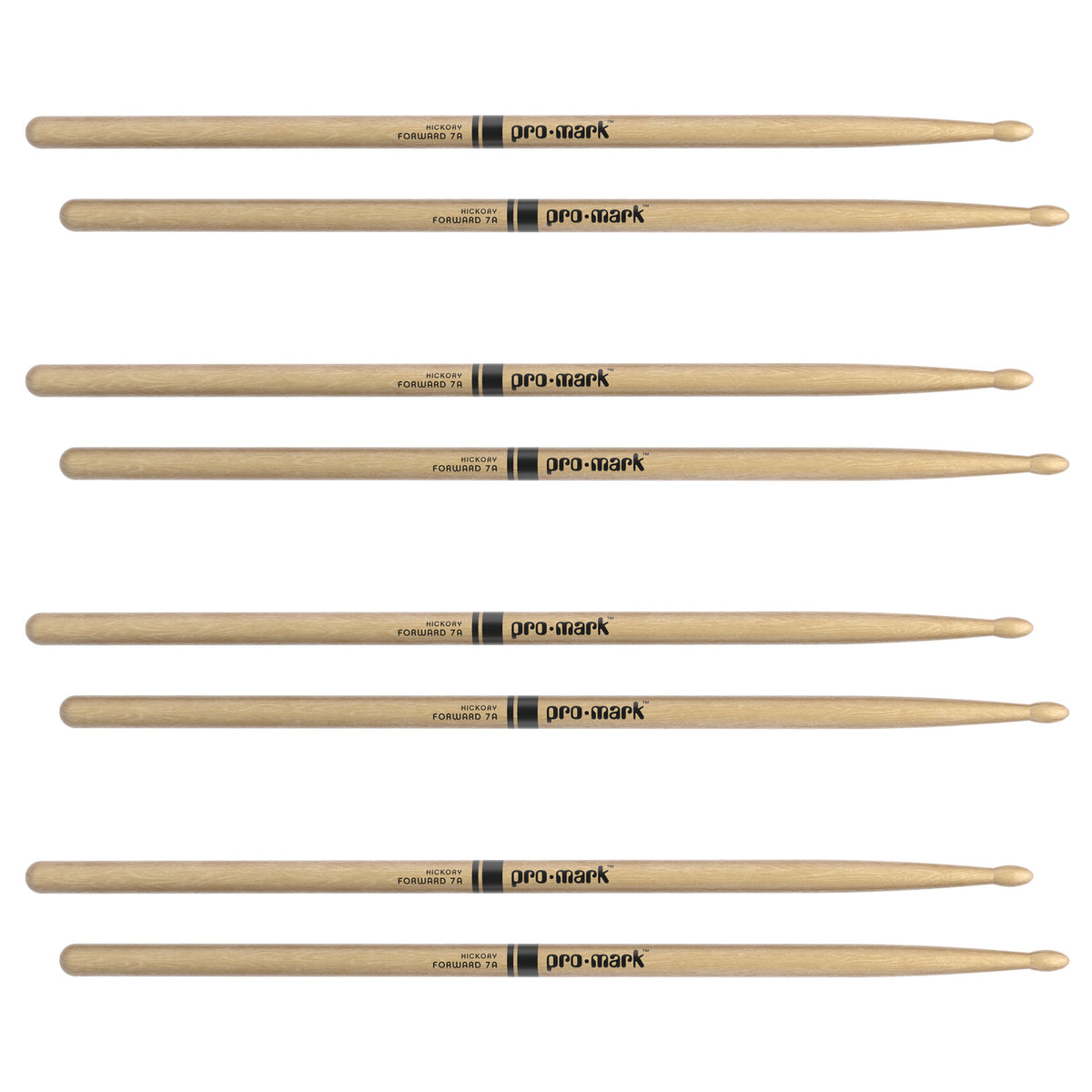 TX7AW-4p Classic Forward 7A Hickory Olive Ovale 4 Paires