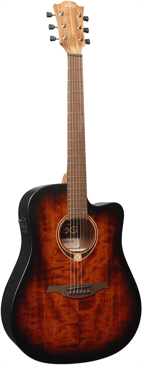 Tramontane T70DCE-B&B Dreadnought Ctw Black & Brown