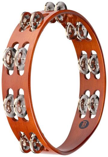 TA2AB - Tambourin 2 rangées de cymbalettes nickelées