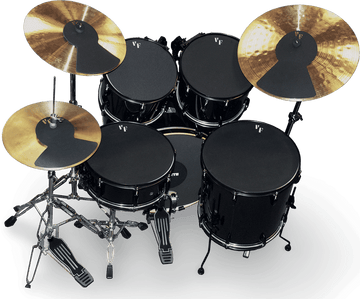 Sourdine Stage Rock 22/10/12/14/16 + Cymbales