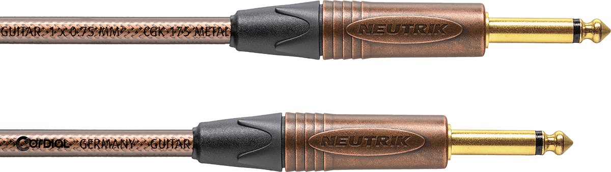 Cable Guitare Jack 3 M Metal