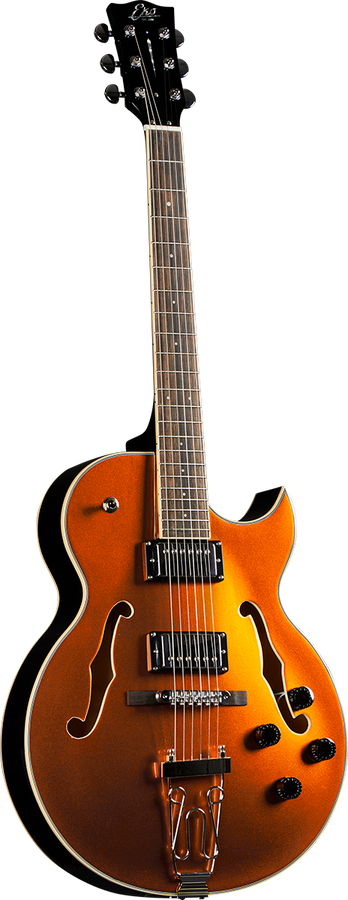Jazz hollowbody single cut Gold